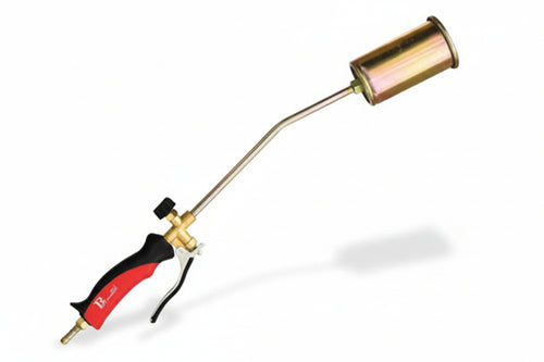 Cannello Riscaldo A Gas Da Asfaltista Con Leva- - Cm.70, Bruciatore Ø Mm.60 - 1 Blister