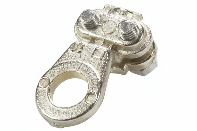 Capocorda Con Morsetto Per Seraggio Cavo- Per Cavo Con Sezione Mmq.35 - Foro Ø Mm.8 - 10 Pezzi