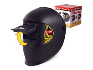 Maschera Professionale Tiger C/1 Vetro Inattinico+1 Vetro Trasparente Vetro 51 X 107 Telwin