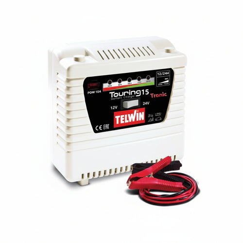 Caricabatterie Touring 15 9A 12/24V Telwin