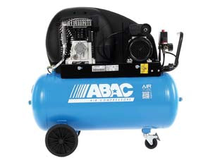Compressore A Cinghia Bicilindrico Lubrificato A Olio Lt.90 Abac