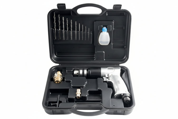 Trapano Pneumatico Ad Aria In Kit - Excel