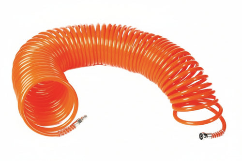 Tubo A Spirale P/Compres.Attacco Rap. Maschio Prof. Italia + Baionetta- - Ø Mm.6X8 Mt.15 - 1 Blister Excel