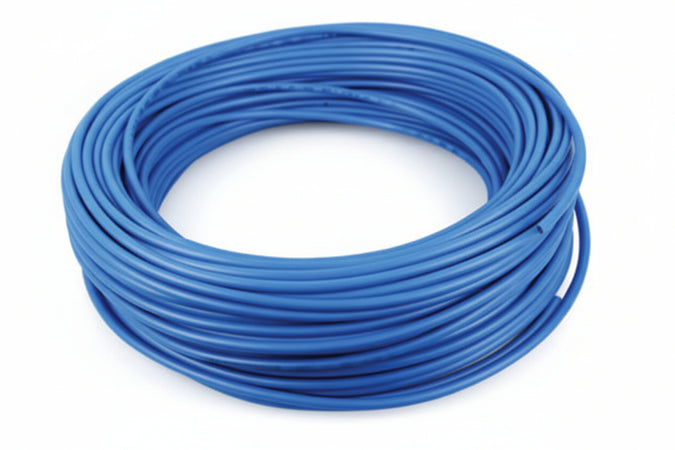 Tubo Per Compressore In Poliuretano Azzurro- - Ø Mm.10X7,5 Mt.100 - Pressione Esercizio 9 Atm - 100 Mt