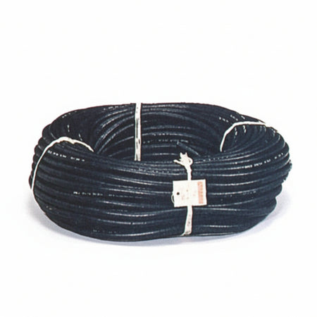 Tubo Per Compressori In Pvc Nero Rinforzato- - Ø Mm.6X14 - Pressione Esercizio 20 Atm - 100 Mt Fitt