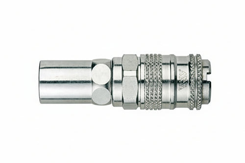 Rubinetto Rapido Universale A Sfere Con Portagomma- - Per Tubo Ø Mm.6X14 Art.16/Am - 5 Pezzi Ani