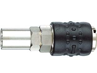 Rubinetto Rapido Universale Con Mascherina Portagomma- - Per Tubo Ø Mm.8X17 Art.16/B - 5 Pezzi Ani