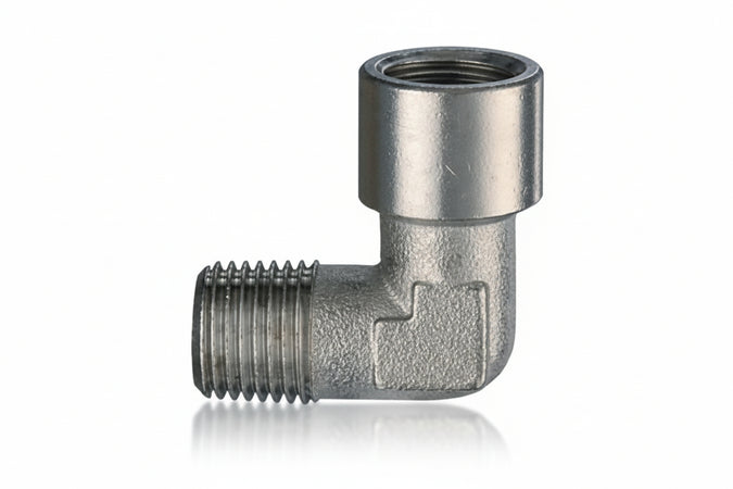 Raccordo L Filettato Maschio Femmina- - Attacco Maschio Conico 1/4F Art.34/C - 10 Pezzi Ani