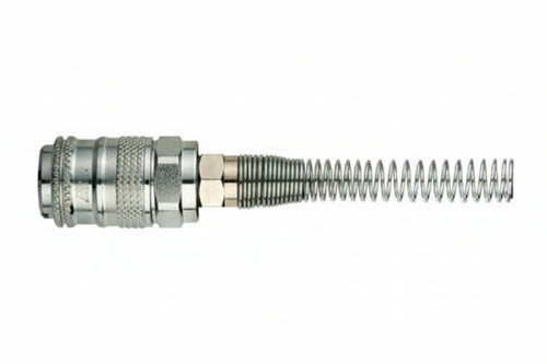 Rubinetto Rapido Universale A Sfere Con Molla- - Per Tubo Ø Mm.6X8 Metal Art.64/Mf Metal - 5 Pezzi Ani