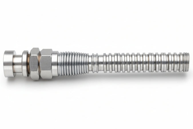 Attacco A Baionetta Con Molla- - Per Tubo Ø Mm.6X8 Art.60Mf - 10 Pezzi Ani