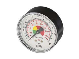 Manometro Attacco Posteriore Attacco Conico Posteriore 1/4 Ani