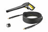 Kit Tubo + Pistola Per Idropulitrice Tubo 7,5 Mt + Pistola Quick Connect Karcher