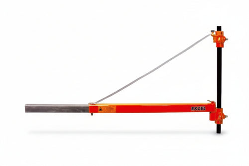Supporto A Bandiera Per Paranco Elettrico Estensibile Portate Max: Kg.600/Cm.75 Kg.300/Cm.110 Excel