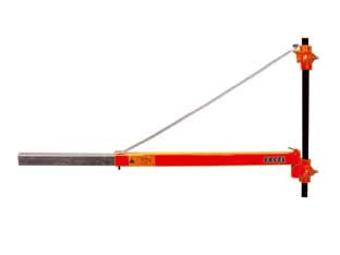 Supporto A Bandiera Per Paranco Elettrico Estensibile Portate Max: Kg.600/Cm.75 Kg.300/Cm.110 Excel