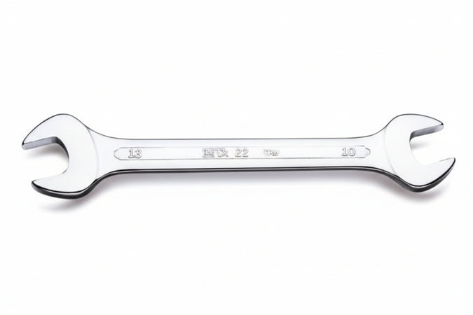 Chiavi A Forchetta Cromate Doppie Art.55- -Mm.14X15 - 5 Pezzi Beta