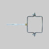 Collare Per Pluviale Quadro 100X100 Mm - 2 Pezzi