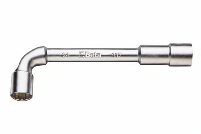 Chiavi A Pipa Doppie Esagonalipoligonali Cromate Art.937 Mm.14X14 Beta