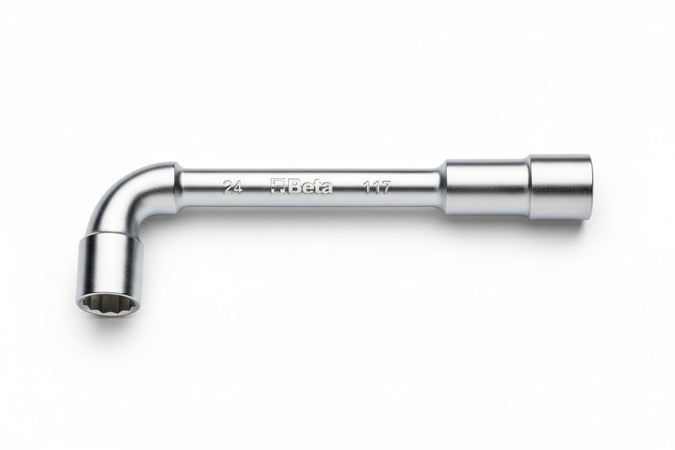 Chiavi A Pipa Doppie Esagonalipoligonali Cromate Art.937 Mm.17X17 Beta