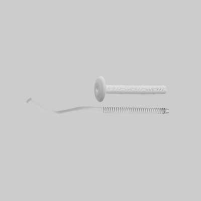 Mensola Piatta Per Radiatori In Alluminio Ø 7X190 Mm - Confezione 2 Pezzi