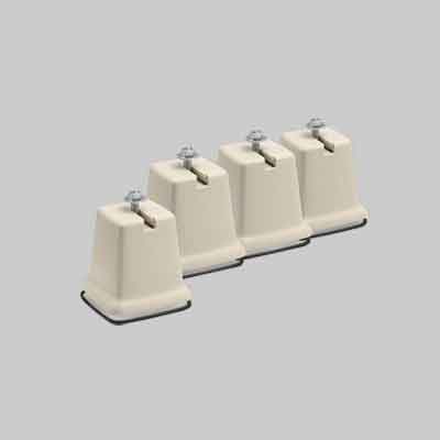 Supporti A Pavimento Per Climatizzatori 100 Kg - 2 Confezioni