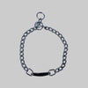 Collare Per Cani A Strangolo In Metallo Con Piastra Ideal Star 30 Mm X 55 Cm - Ideal Star