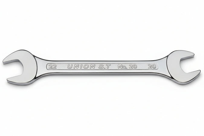 Chiave A Forchetta Cromata Doppia Fissa Mm.30X32