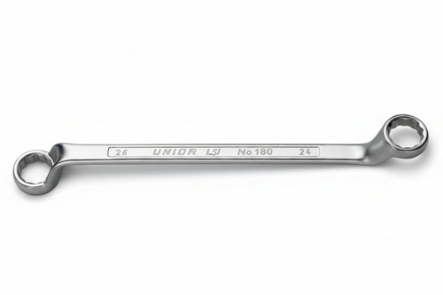 Chiave Poligonale Cromata Doppia Curva Mm.24X26