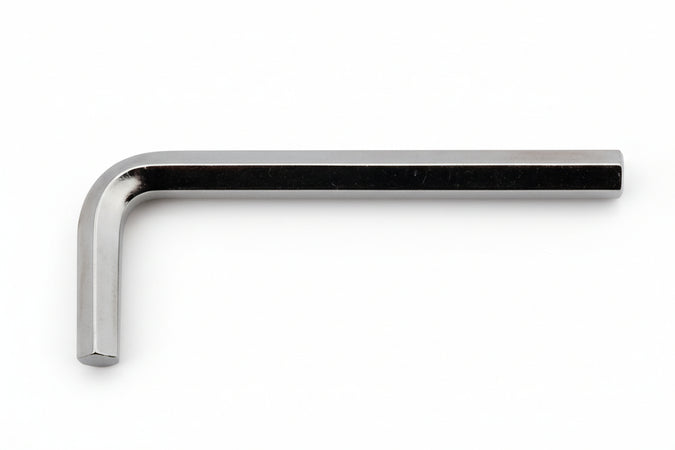 Chiavi Maschio Esagonali Piegate- - Mm.4 Nichelata - 12 Pezzi