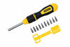 Giravite Magnetico A Cricchetto Con 10 Inserti (068010) Stanley