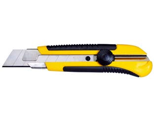 Cutter Grande Dynagrip Mm.25 Con Bloccaggio A Rotella- - Mm. 250 (1-10-425) - 6 Pezzi Stanley