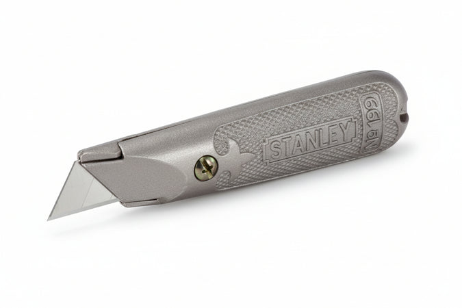 Cutter Professionale Con Lama Fissa- - (2-10-199) - 4 Pezzi Stanley