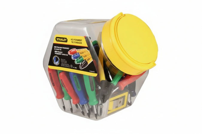 Minipennarelli Indelebili Punta Fine - 72 Pezzi Stanley