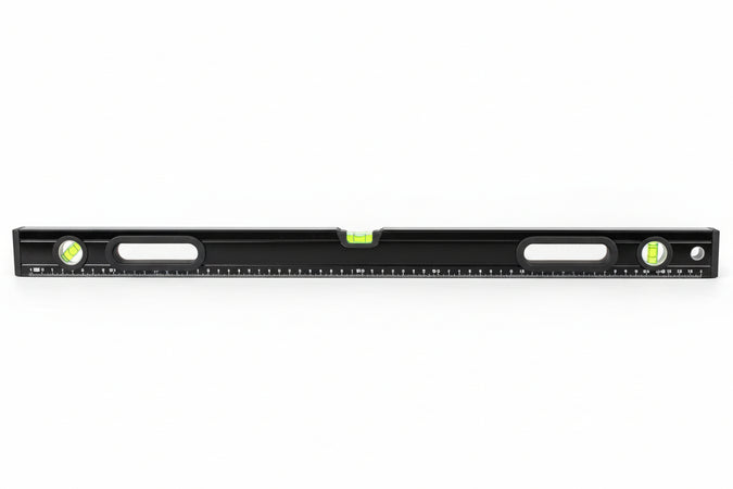 Livella In Alluminio Rettificata Fatmax Cm. 90 3 Bolle (043636) Con 2 Impugnature Stanley