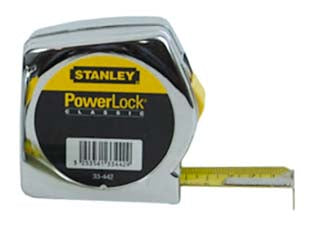 Flessometro Powerlock Mt.10 Nastro Mm.25H. (133442) Stanley