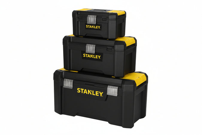 Cassetta Portautensili Essential Chiusure In Metallo Cm.48,2X25,4X25 (Stst175521) Stanley