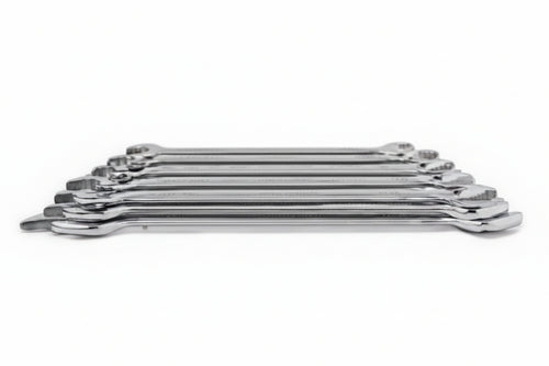 Chiave A Forchetta Doppia Fissa In Serie- In Serie Pz.6 Da 6X7 A Mm.16X17 - 1 Blister Alte