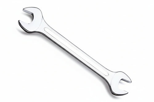 Chiave A Forchetta Doppia Fissa Professionale- - Mm.25X28 - 5 Pezzi Alte