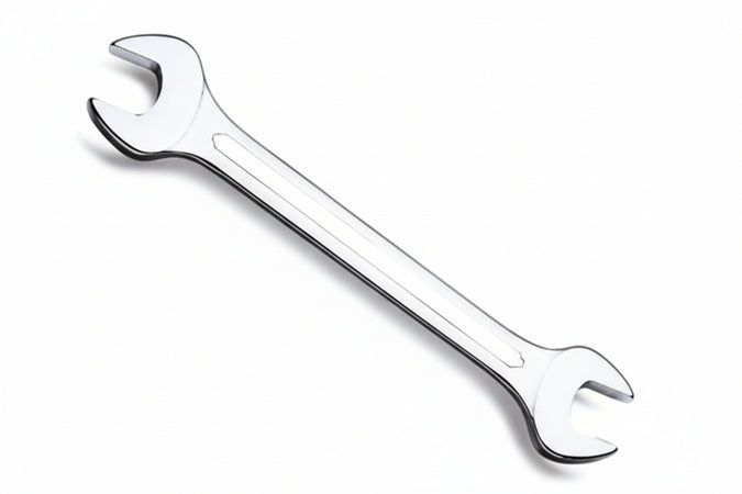 Chiave A Forchetta Doppia Fissa Professionale- - Mm.25X28 - 5 Pezzi Alte