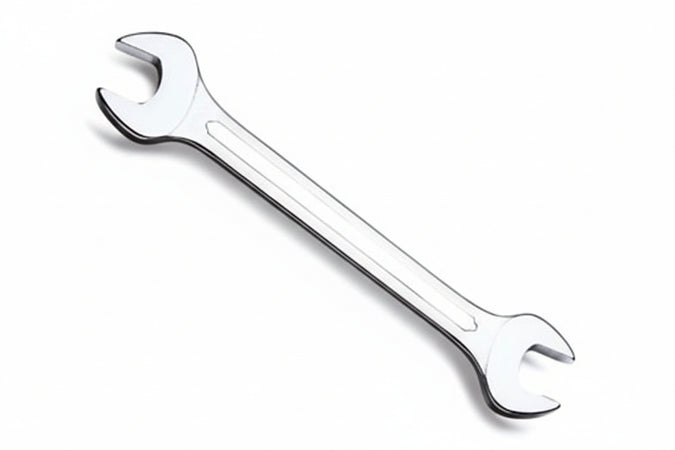 Chiave A Forchetta Doppia Fissa Professionale- - Mm.30X32 - 5 Pezzi Alte