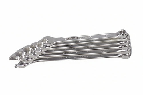 Chiave Combinata In Serie- - In Serie Pz.6 Da 6X6 A Mm.17X17 - 1 Blister Alte