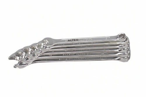 Chiave Combinata In Serie- - In Serie Pz.25 Da 6X6 A Mm.32X32 - 1 Blister Alte