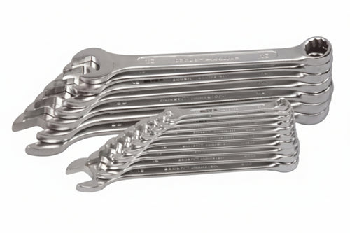 Chiave Combinata In Serie- - In Serie Pz.12 Da 6X6 A Mm.22X22 - 1 Blister Alte