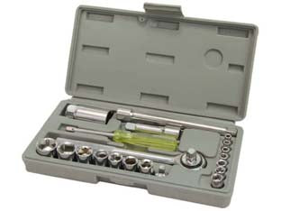 Chiavi A Bussola Da 3/8 E 1/4 In Serie 21 Pezzi - 1 Pezzi Alte