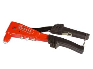 Rivettatrice Con 4 Teste Intercambiabili- Puntali Mm. 2,4 3,2 4 4.,8 - 1 Blister Alte