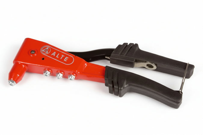 Rivettatrice Con 4 Teste Intercambiabili- Puntali Mm. 2,4 3,2 4 4.,8 - 1 Blister Alte