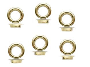 Occhioli Vela- - Ø Mm.10 Int./20 Est. - 5 Busta Alte