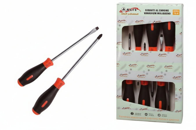 Giraviti In Serie Da 6 Pezzi - 1 Blister Alte