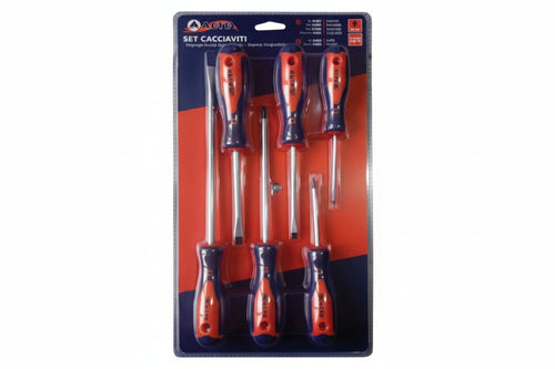Set Giraviti Da 6 Pezzi - 1 Blister Alte