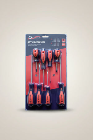 Set Giraviti Da 8 Pezzi - 1 Blister Alte