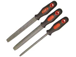 Raspe In Acciaio Con Manico In Serie 3 Pezzi - 1 Blister